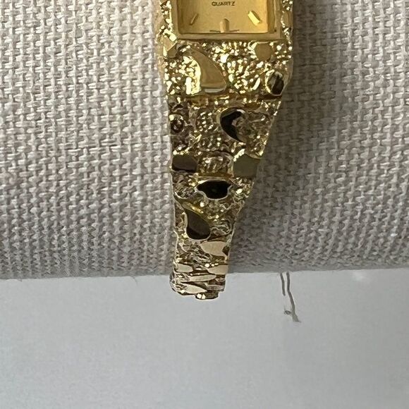 10k Gold Geneve Nugget Watch - Picture 14 of 15